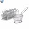 RK Bakeware China Foodservice NSF Rede de arame Cesta de fritura profunda / Cesta de fritura quadrada de aço inoxidável