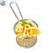 RK Bakeware China Foodservice NSF Fat Fryer Aço Inoxidável Mini Cesto de Fritura Profunda Para Batatas Fritas