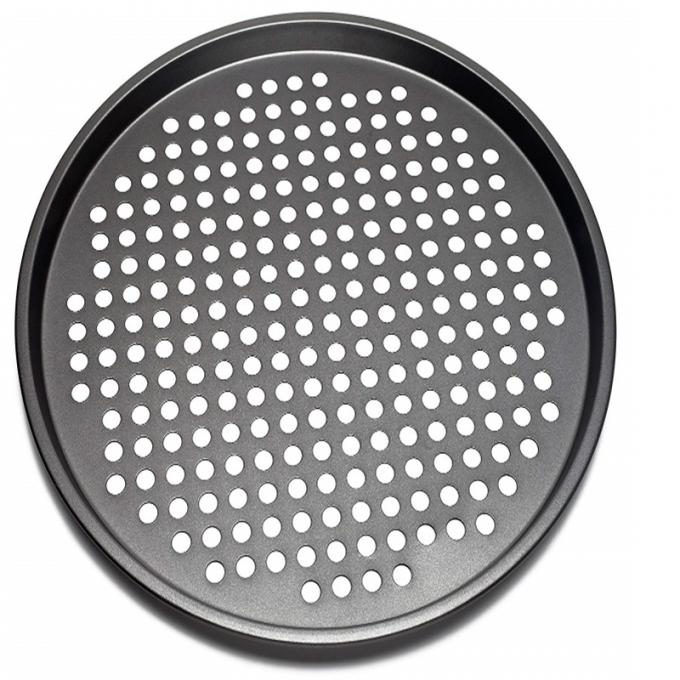 Rk Bakeware China Manufacturer-Nonstick Aluminum Pizza Disk with Rim