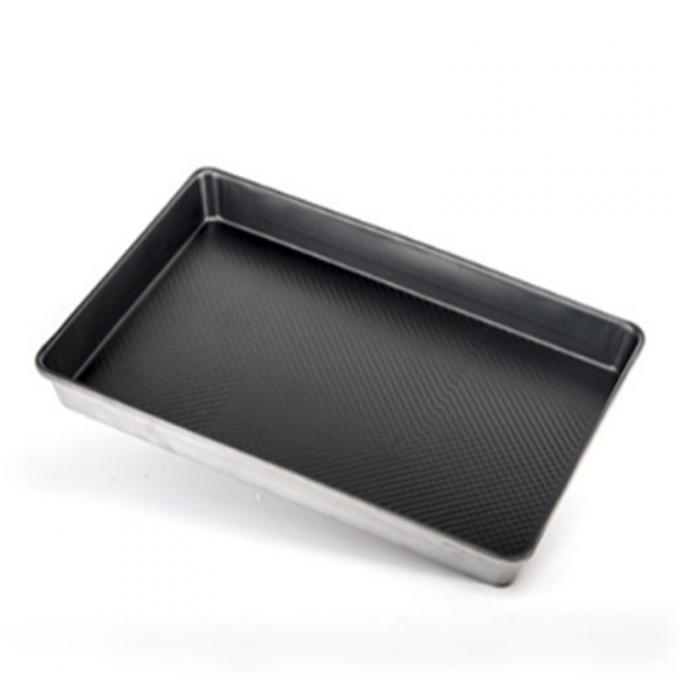 Home Used Black Non-Stick Al. Alloy Corrugated Sheet Pan