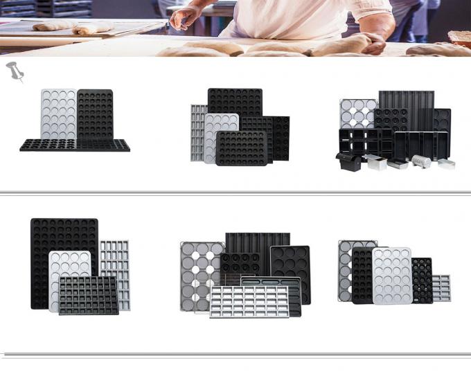 Rk Bakeware China-Swt406&Swt455 Nonstick Aluminum Perforated Flat Tray with Swage for Australia Bakeries