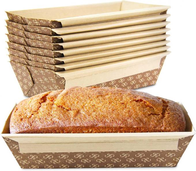 Naco de cozimento ondulado descartável Pan Bread Mold do papel de embalagem de Rk Bakeware China