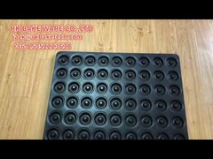 Glazed 54 Donut Nonstick Baking Tray 800*600 for Industrial Bakeries